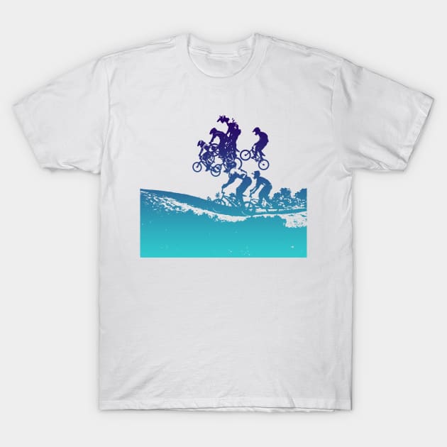 bmx T-Shirt by rickylabellevie